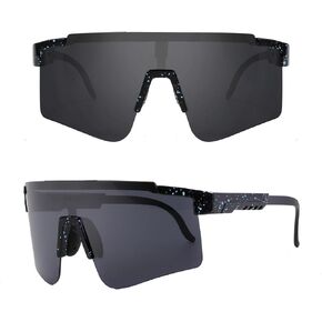 Sports Fan Sunglasses, Oversized Sports Sunglasses, Youth Baseball Sunglasses with UV400 Protection