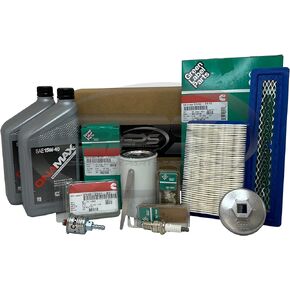 Tune Up Kit for Cummins Onan RV Generators 5500 and 7000, HGJAB, HGJAC and commercial HGJAE with ONAMAX 15W40 Oil for use in Specs A - E