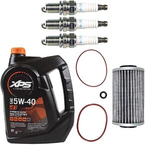 مجموعة تغيير الزيت Sea Doo 300HP مع حلقات فلتر O وشمعات الإشعال RXPX RXTX GTX 300 in Kuwait