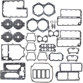 Gasket Kit Fit for Powerhead Johnson/Evinrude V4 Crossflow Engine Parts 1977-1998 439085,391300