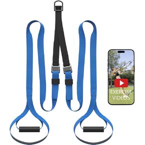 Bodyweight Fitness Training Kit, Home Resistance Trainer Straps for Total Body Workouts in Kuwait