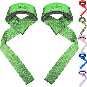 Bear Grips Lifting Straps for Weightlifting - Wrist Straps for Weightlifting, Gym Straps, Deadlift Straps for Weight Lifting Support, Strength Training and Powerlifting Accessories