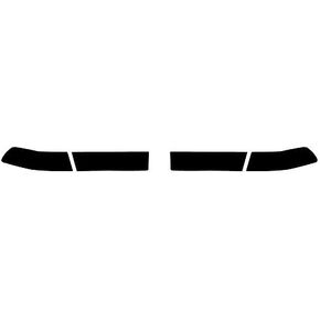 Rvinyl Tail Light Tint Covers Compatible with Toyota Camry 1997-2001 - Blackout Smoke