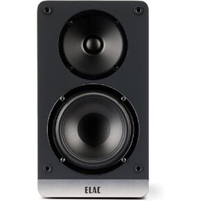 مكبرات صوت على رف الكتب تعمل بالطاقة من ELAC Debut ConneX مقاس 4-1/2 بوصة مع HDMI ARC، زوج من مكبرات الصوت على رف الكتب لنظام الترفيه المنزلي، أزرق