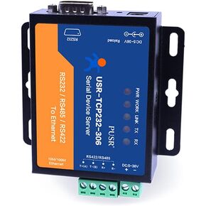 TCP232-306 RS232 RS485 RS422 to Ethernet TCP IP Modbus Gateway Serial Device Server Serial to ethernet converters