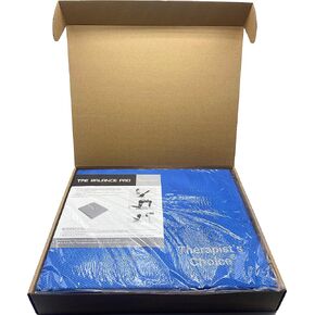 Therapist’s Choice Large (15.5" x 13.5" x 2.3") Balance Pad, Made from Closed Cell Foam (Blue, Large)