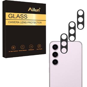 Ailun واقي عدسة الكاميرا لهاتف Galaxy S23 وS23 Plus 3 عبوات من الزجاج المقسى الشفاف سهل الاستخدام in Kuwait