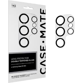 Case-Mate Samsung Galaxy S23 Ultra Camera Lens Protector - 9H Tempered Glass - Durable Anti-Scratch Tech & Anti-Shatter Materials - Ultra HD View with Night Shooting & Case Friendly, Easy to Install