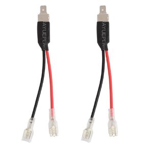 TOMALL H1 Male Plug Single Diode Converter Connecting Wiring Harness for Light Bulb Conversion