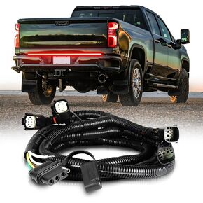 OPT7 Easy Connect Harness for Chevy Silverado/GMC Sierra 1500 2019 2020 2021 2022 Compatible with Redline LED Tailgate Light Bar