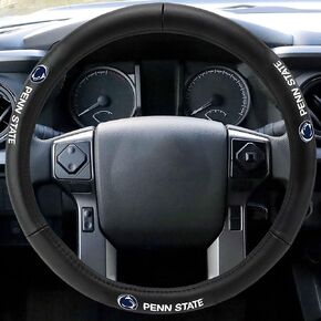 Penn State GLSTEERCOVER-Penn State Genuine Leather Steering Wheel Cover