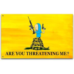 Tread On Them Flag Killdozer Flag 3x5 Ft Funny Man Cave Wall Banner for Room Teen Girls Indoor Outdoor Party Bedroom and College Dorm Wall Decor Tapestry Gifts
