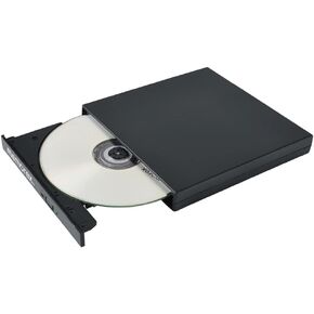 Memorex DVD and CD Writer, Includes 2 USB Cables, Black (MDW218B)