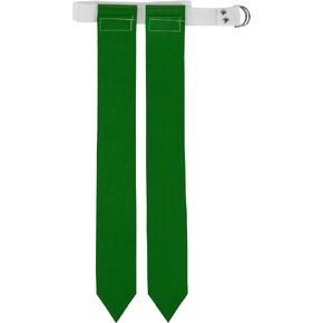 Crown Sporting Goods Flag Football Belt & Flags - 1 Belt w/ 2 Flags, Accessories for Flag & Touch Games, Practices, Training