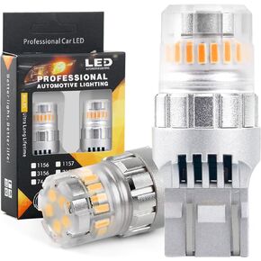 7440 7443 LED Strobe Brake Red Light Bulb, Flashing Strobe Blinking T20 W21W 7441 7444 7443R for 300% Brighter LED Tail Light Bulbs, Plug and Play LED Stop Bulbs（Pack of 2）