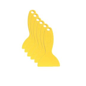 6Pcs Plastic Spatula for 3D Printing Resin Removal Vinyl Film Wrap Cleaner Scraper Air Bubble Remover Sticker Installation Tool
