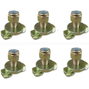 Forged L Track Threaded Stud Fitting and L Track Bolts-6 Packs
