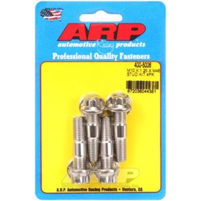 ARP 400-8006 Broached stud Kit (M10 X 1.25 X 48mm broached stud 4pcs)