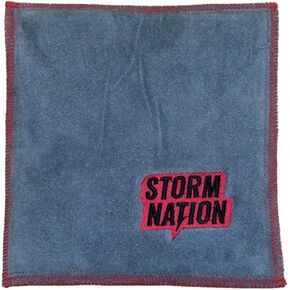Storm STAC901RD Bowling Towel, Red/Gray, 7.17" x 0.43"
