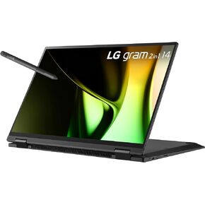 LG Gram 14-inch 2in1 Lightweight Laptop, Intel Evo Edition - Intel Core Ultra 7 Processor, Windows 11 Home, 16GB RAM, 1TB SSD, Black