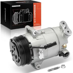 A-Premium Air Conditioner AC Compressor with Clutch Compatible with Chevrolet Equinox 2018-2020, Colorado 2017-2020 & GMC Terrain 2018-2020, Canyon 2017-2020 & Buick Envision 2016-2020, 1.5L 2.0L 2.5L
