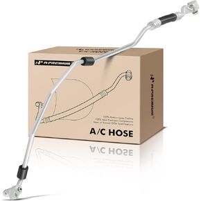 A-Premium A/C Liquid Line Hose Assembly Compatible with Dodge Caravan 2001-2004 2.4L, Chrysler Voyager 2001-2003 2.4L, Condenser to Evap, w/o Orifice Tube