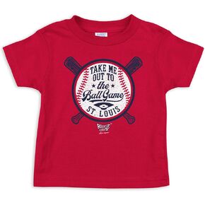 baby-girls unisex-baby Red Toddler Tee