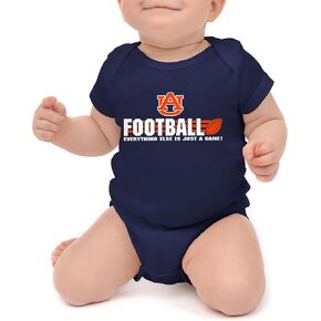 Little King NCAA Short Sleeve College Football Romper-100% Cotton-Size 0-3M 6M 12M 18M in Kuwait