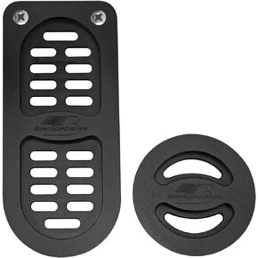 Billet Specialties GM Billet Door Jamb Vent Black Set