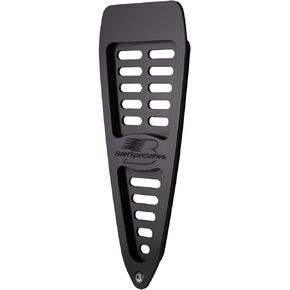 BILLET SPECIALTIES GM Billet Door Jamb Vent Black Pair
