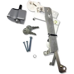 Pop & Lock PL6100 Black Manual Tailgate Lock for Honda Ridgeline (Works with/Without Factory Backup Camera)