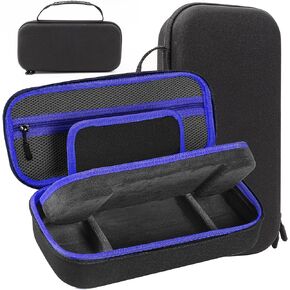 Carrying Case for 2023 ASUS ROG Ally-Dual Layer Storage for Handheld Gaming System + Charger & Accessories- Built In Stand Design-Waterproof Hard Shell- Portable Travel Bag- Nintendo Switch Compatible