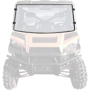 Front Full Windshield Clear Scratch Resistant Windscreen Compatible with 2013-2020 Polaris Ranger Full Size XP 900 1000 Diesel Crew