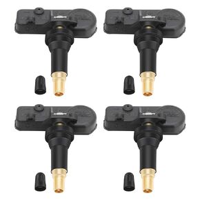 TPMS Sensor GM, Tire Pressure Monitoring System Sensor 315MHZ Compatible for Chevy Silverado GMC Cadillac Buick Pontiac - Replaces# 13586335 13581558 13598771 13598772, 4pcs