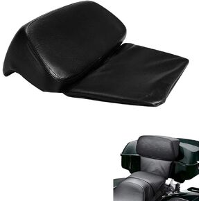 WOWTK Tour Pack Backrest Pad, Trunk Backrest Pads for Harley 2014-2023 Touring Road Glide FLTRX Electra Glide FLHT Road King FLHR Street Glide FLHX and Tri Glide Models