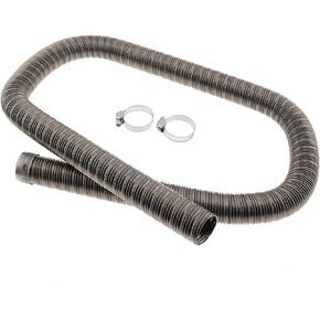Solarhome 36061296 90394 Heater Exhaust Pipe(1m) 24mm with Clamps for Webasto Eberspacher Airtop EVO 40 ATEVO 40 EVO 55 ATEVO 55 3500 AT3500 AT5000