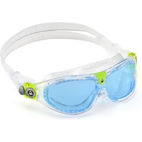 Aquasphere SEAL Kids (Ages 3+) Swim Goggles, Made in ITALY - Wide Vision, Comfort, E-Z Adjust, Anti Scratch & Fog, Leak Free