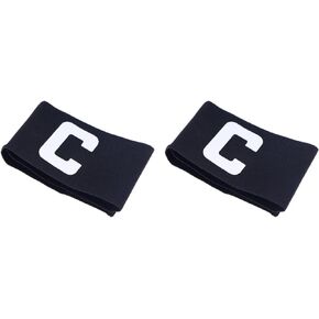 2pcs Anti Drop Children School Armbands Elastic Students Accessories Captains Brace Wristband Band Football Armband Sleeves Stretchy Printed Player Bans for Sports Letter Wrist
