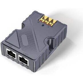 XLTTYWL Starlink PoE Injector - 150W GigE Passive ABS Surge & ESD Protection with High-Speed Network, Ideal for Starlink Internet Kit Satellite,Dishy V2 pinout. 48-57V/3A