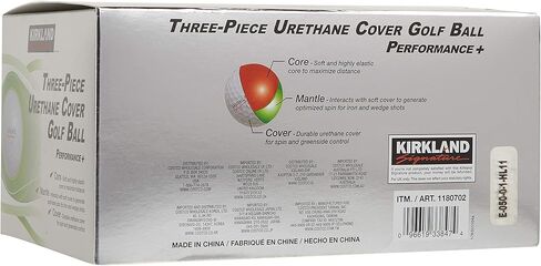 Kirkland Signature 3-Piece Urethane Cover Golf Ball, 2-Dozen in Kuwait