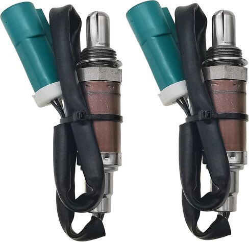 Oxygen O2 Sensor Front Rear Upstream Downstream 15716 15717 15718 15719 Compatible with Ford Jauar Lincoln Mazda Mercury 2 pcs in Saudi Arabia