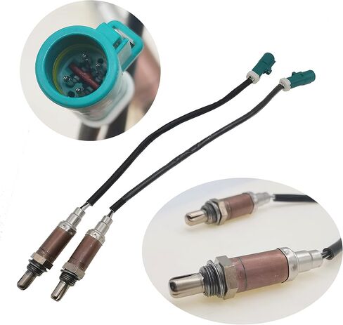Oxygen O2 Sensor Front Rear Upstream Downstream 15716 15717 15718 15719 Compatible with Ford Jauar Lincoln Mazda Mercury 2 pcs in Saudi Arabia