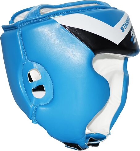 Starpro Boxing Headguard - PU Leather - Muay Thai Kickboxing Training Protection and Fighting Headgear - Various Sizes in Kuwait