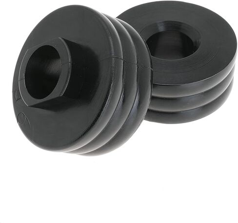 طقم جلبة تثبيت الجسم لسيارة Ford F-250 F-350 F250 F350 Super Duty 2WD 4WD 08 09 10 11 12 13 14 15 16 مجموعة أدوات تركيب كابينة الجسم من البولي يوريثين وأكمام فولاذية تحل محل KF04060BK in Kuwait