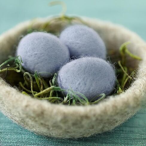 21 Pcs Colorful Felted Eggs Easter Felt Egg Spring Crafts Wool Felt Easter Eggs Colorful Bright Felted Eggs Garland Tree Hanging Ornaments for Easter Egg Hunt Surprise Party Tiered Tray Decor in Saudi Arabia