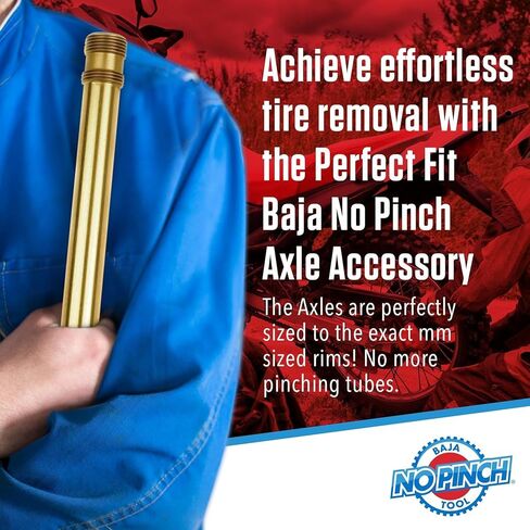 Kit 15mm Axle Shaft Accessory, Fits 15-16mm Axles, Mounts Tires Quickly Without Pinching Tubes for Wheel Dirt Bike Motorcycle Changing Tool - Tire Repair Kit, Motocross and Enduro in Saudi Arabia