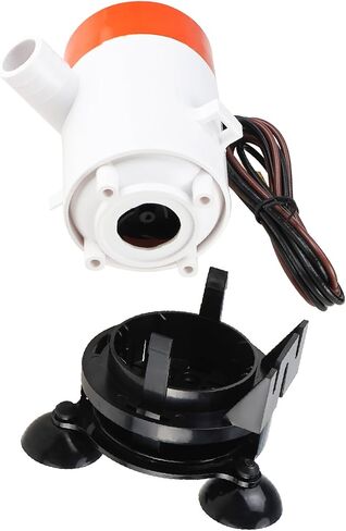 NovelBee Portable 12v Livewell Aeration Pump System Kit,350GPH Pump Aerator for Boats Coolers Buckets Ice Chest in Saudi Arabia