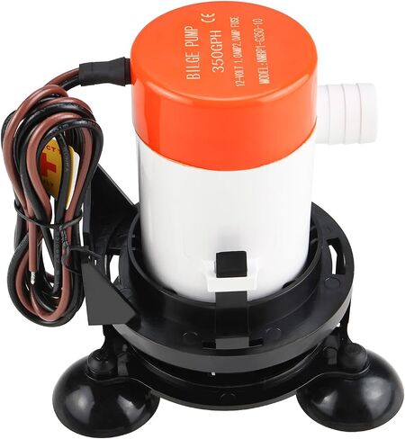 NovelBee Portable 12v Livewell Aeration Pump System Kit,350GPH Pump Aerator for Boats Coolers Buckets Ice Chest in Saudi Arabia
