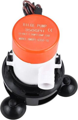 NovelBee Portable 12v Livewell Aeration Pump System Kit,350GPH Pump Aerator for Boats Coolers Buckets Ice Chest in Saudi Arabia