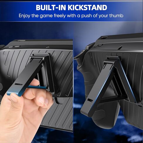 حافظة واقية لمشغل Playstation Portal Remote Player، غطاء حافظة بمسند من مادة TPU الناعمة غير القابلة للانزلاق مع حامل لملحقات بوابة Ps in Kuwait